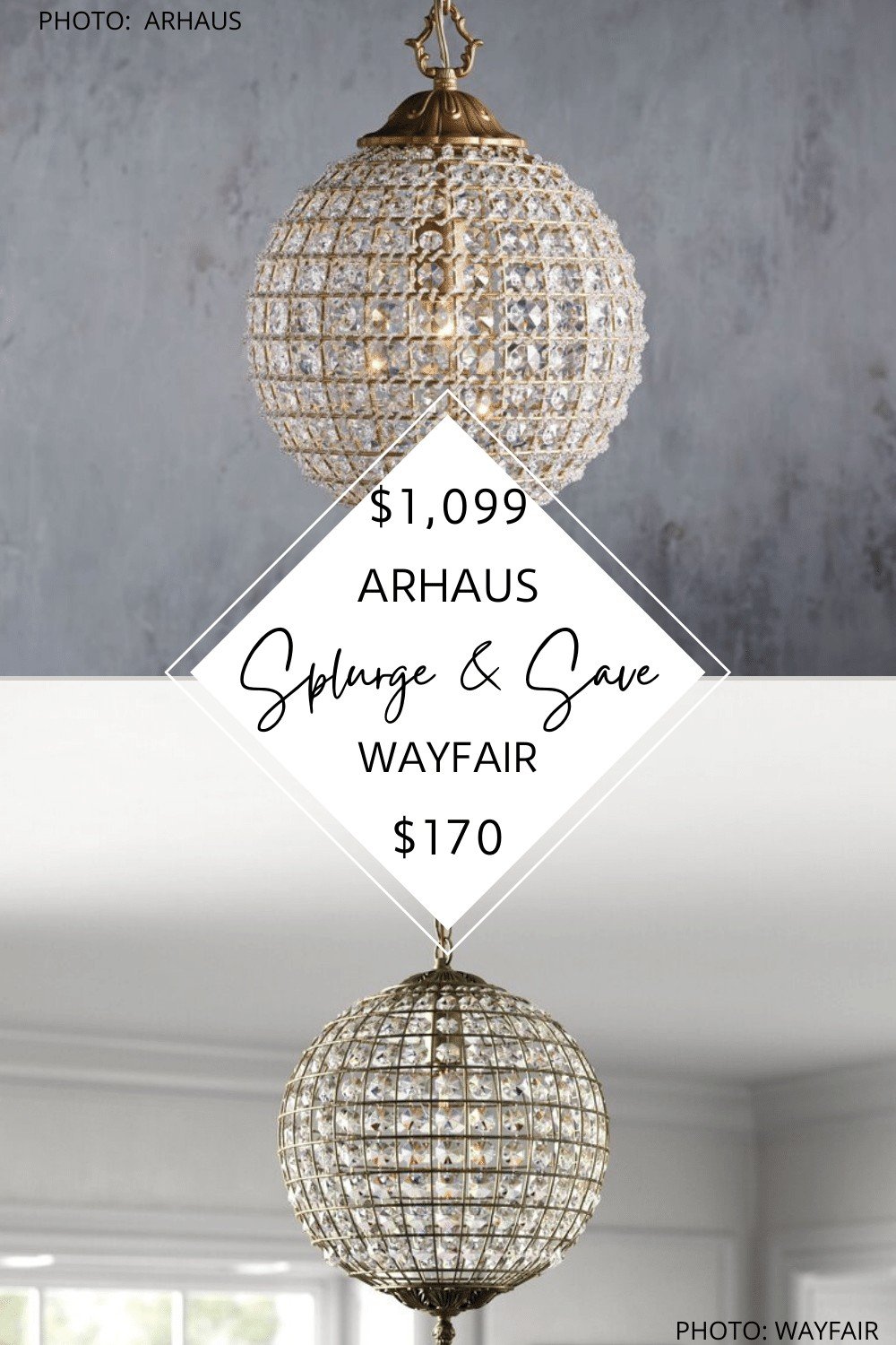 Arhaus chandelier online